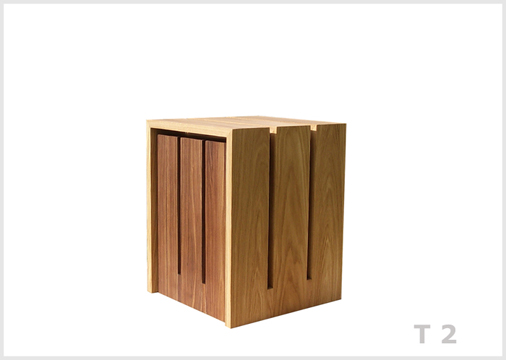 tisch klein nussbaum